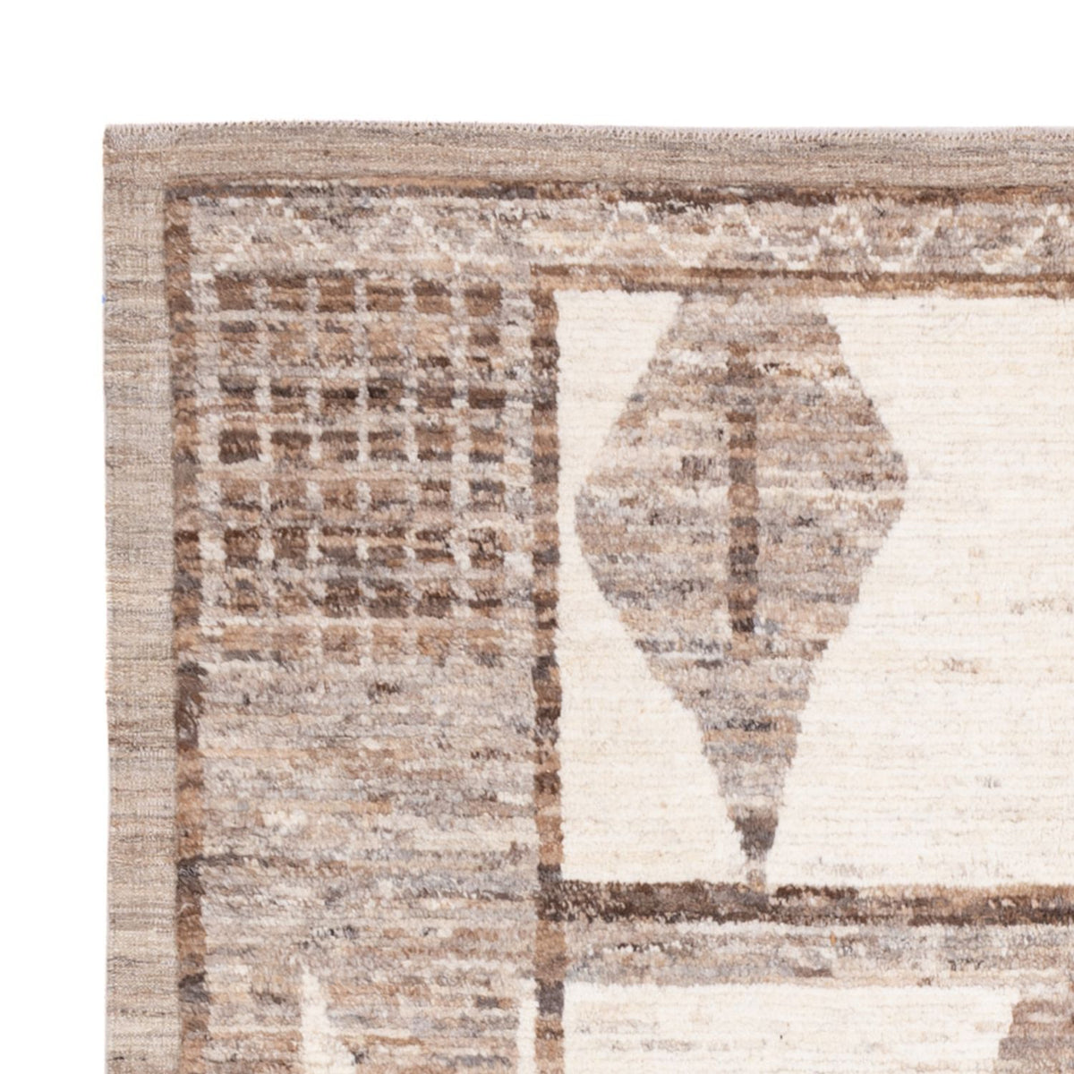 Berber Teppich 196x250cm - Wollteppich