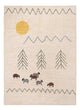 Berber Teppich 200x146cm - Wollteppich