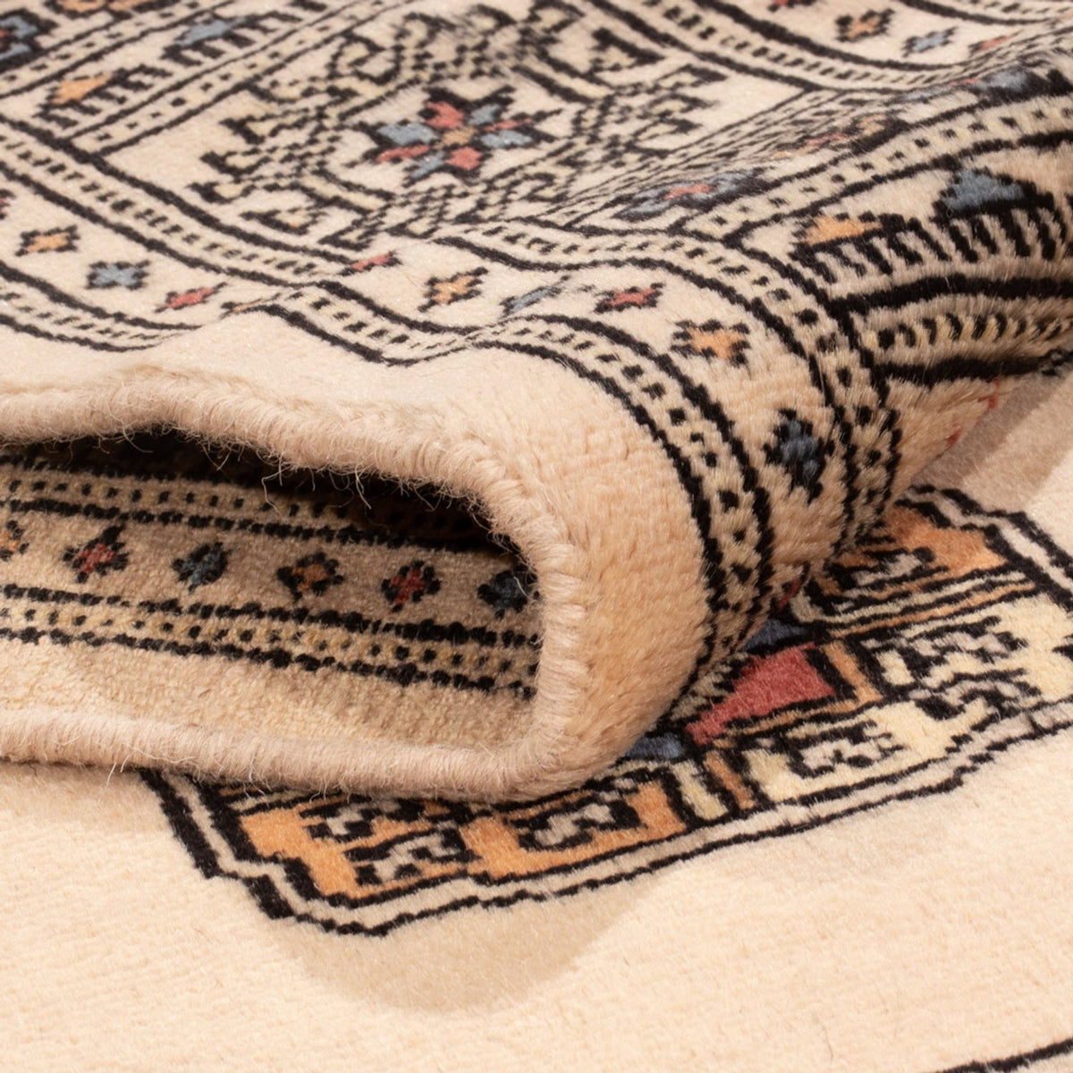 Läufer Pakistan - 249 x 77 cm - beige