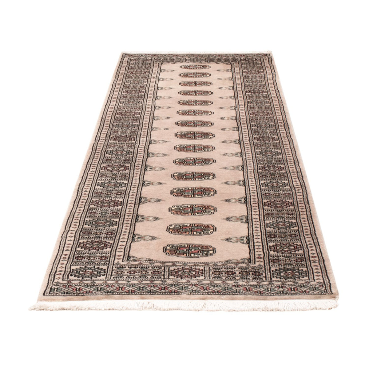 Läufer Pakistan - 237 x 77 cm - beige