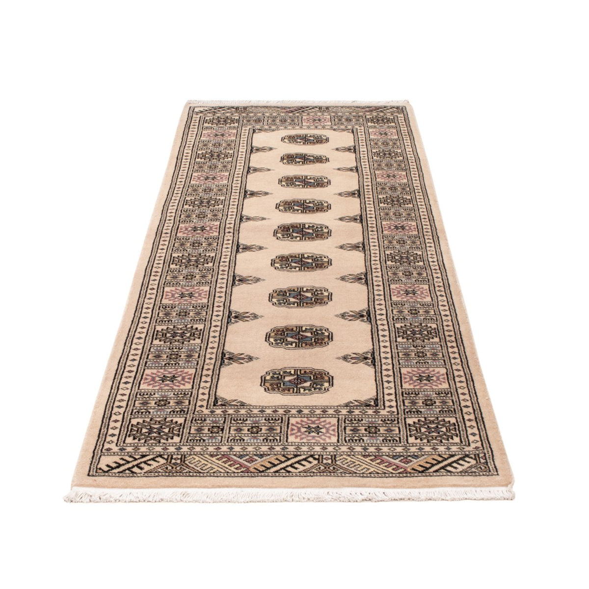 Läufer Pakistan - 206 x 75 cm - beige