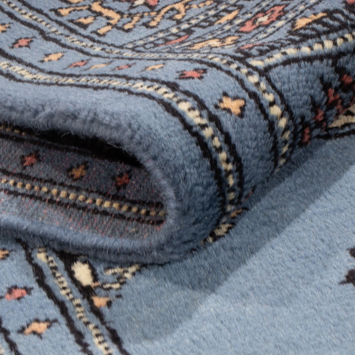 Läufer Pakistan - 201 x 77 cm - blau