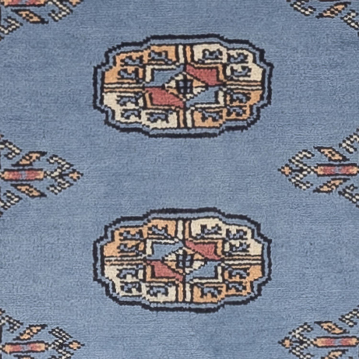 Läufer Pakistan - 197 x 77 cm - blau