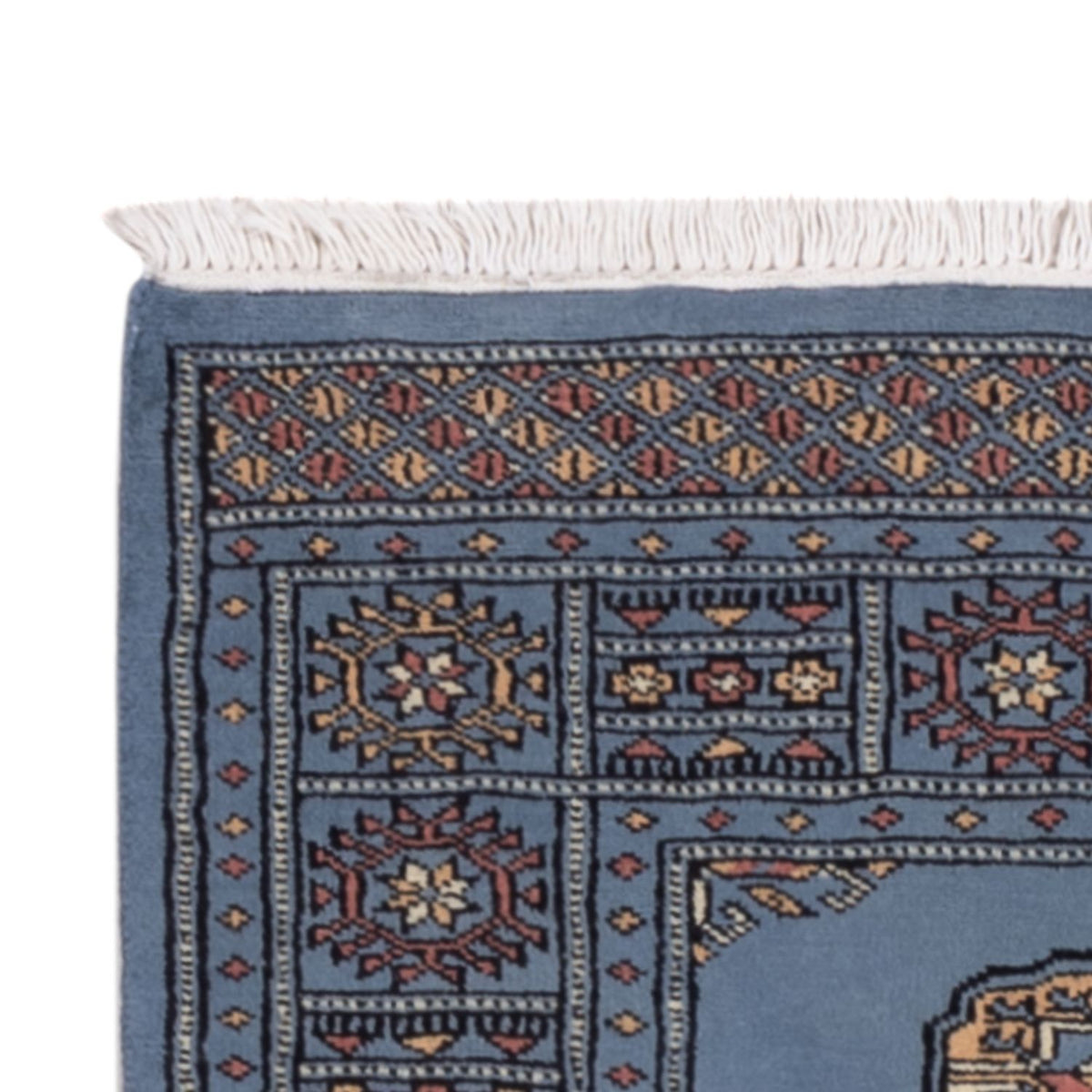 Läufer Pakistan - 197 x 77 cm - blau