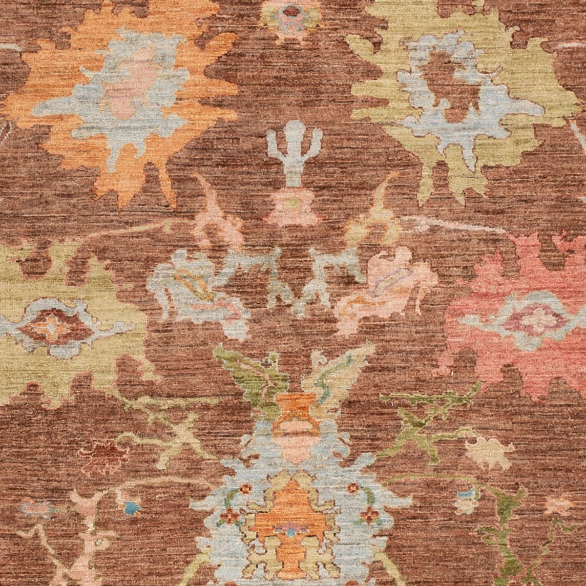 Ziegler Teppich - Usak - 298 x 244 cm - dunkelbeige