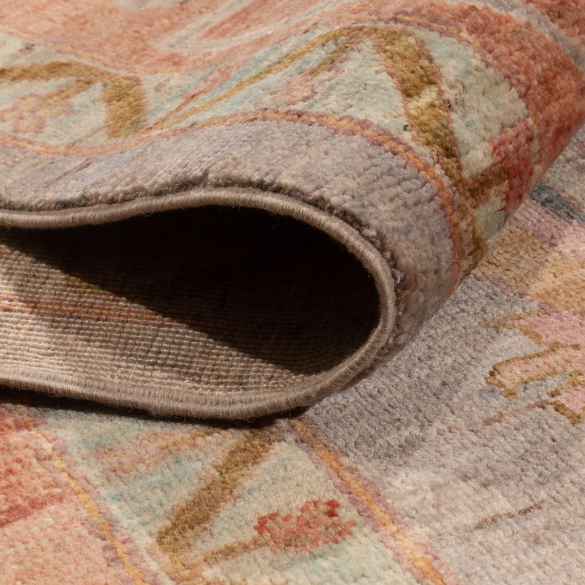 Ziegler Teppich - Usak - 306 x 243 cm - hellblau