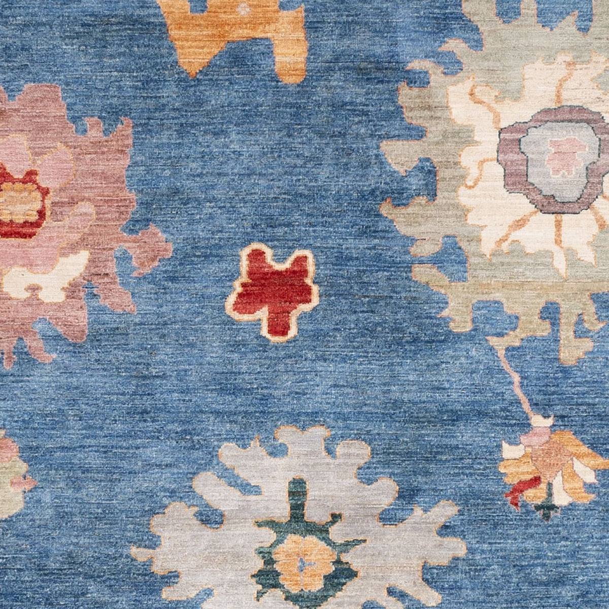 Ziegler Teppich - Usak - 289 x 244 cm - blau