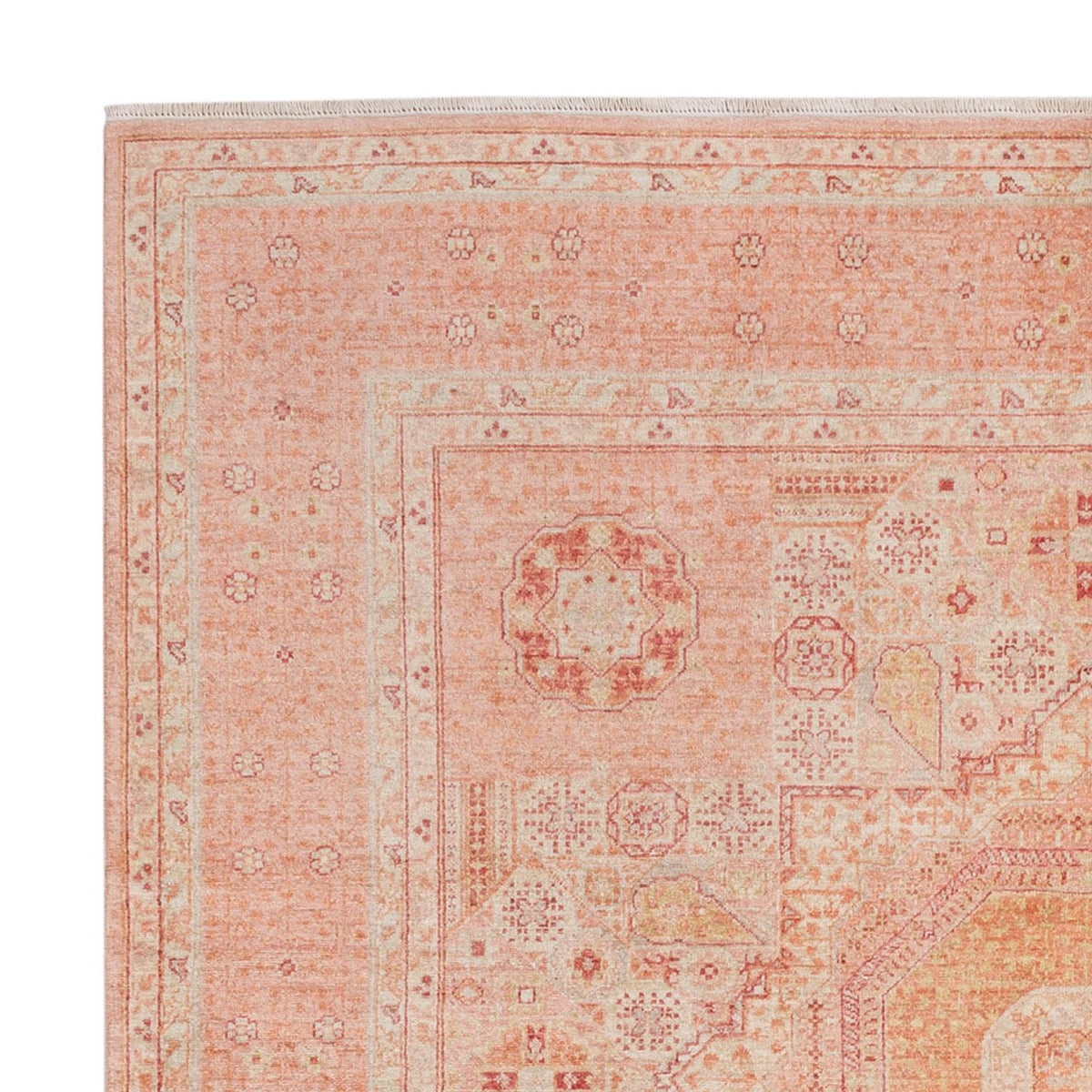 Ziegler Teppich - Ariana quadratisch  - 207 x 198 cm - hellrot