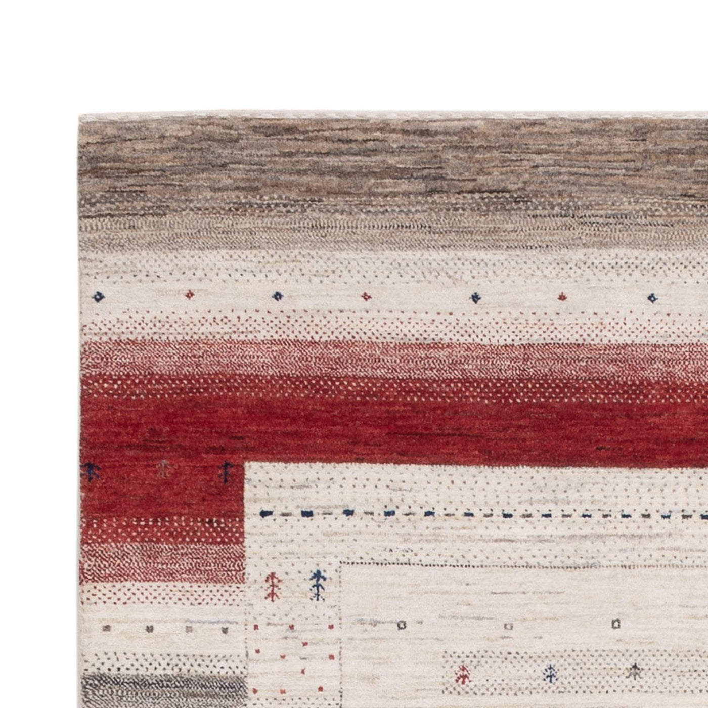 Indo Loribaft Teppich 207x153cm - Wollteppich