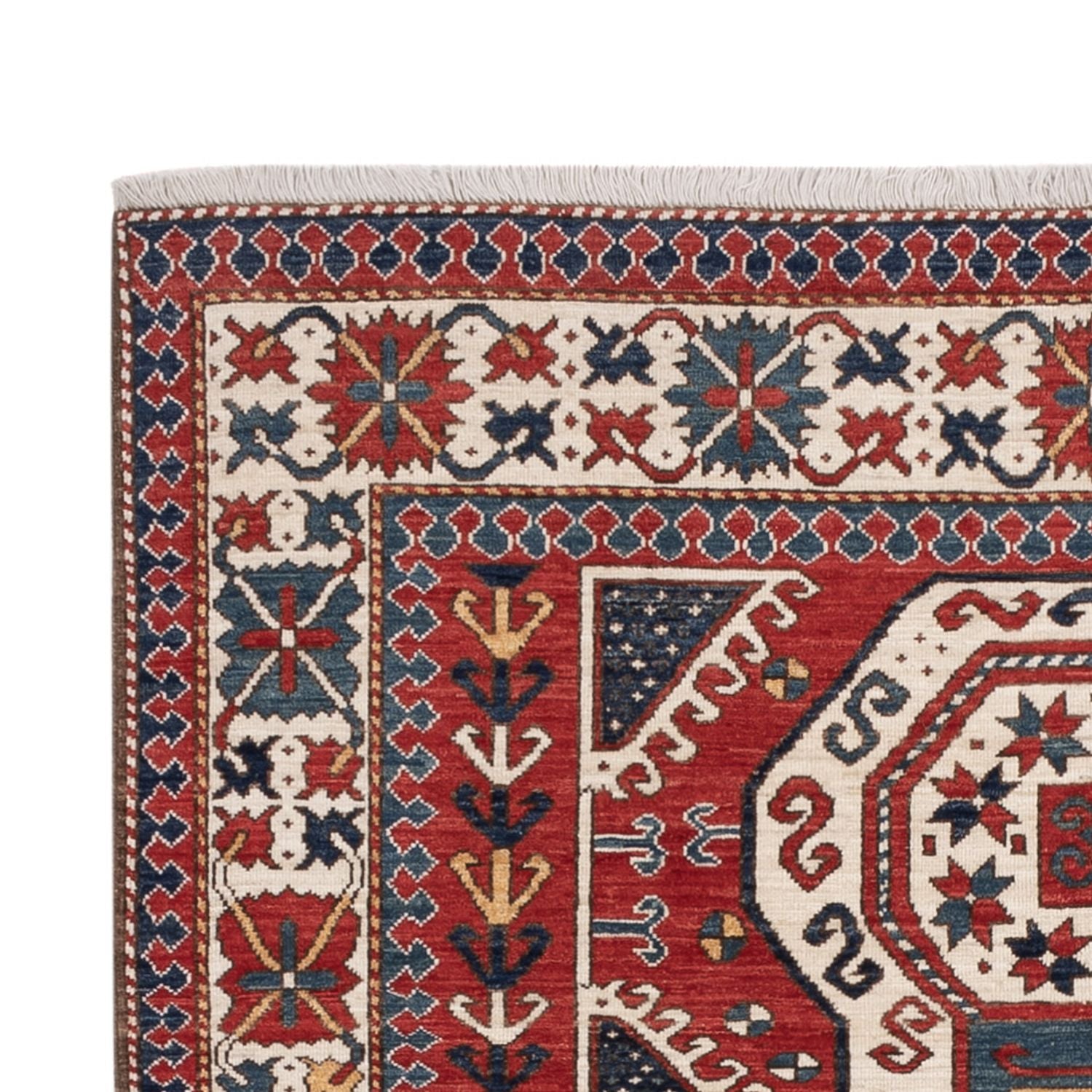 Ziegler Teppich - Kazak - 198 x 146 cm - mehrfarbig