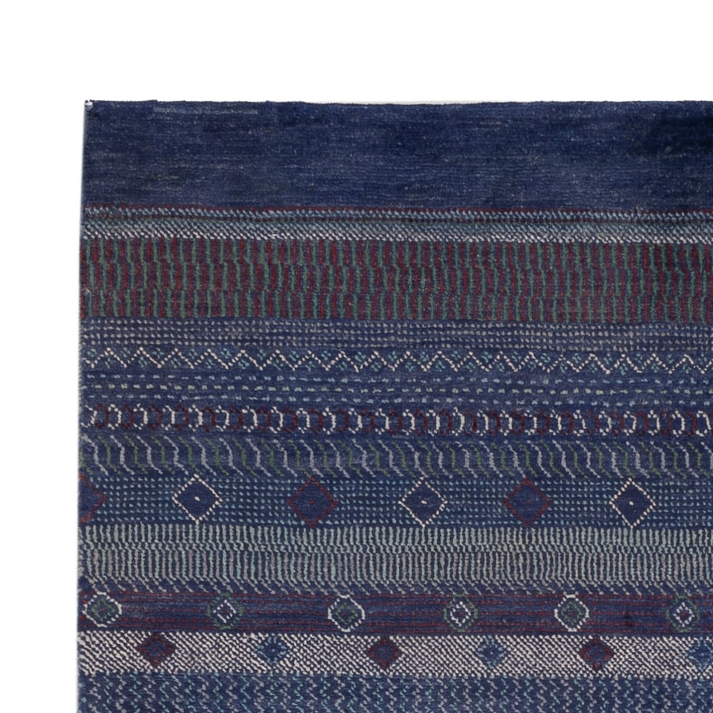 Gabbeh Persisch Teppich 191x140cm - Perserteppich Wollteppich