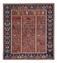 Kelim Teppich - Oriental - Soumak quadratisch  - 205 x 192 cm - rost