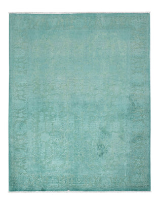 Designer Teppich - 196 x 156 cm - türkis