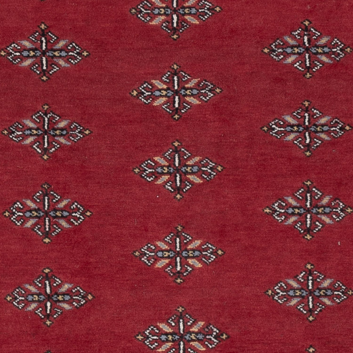Pakistan Teppich - 208 x 140 cm - rot