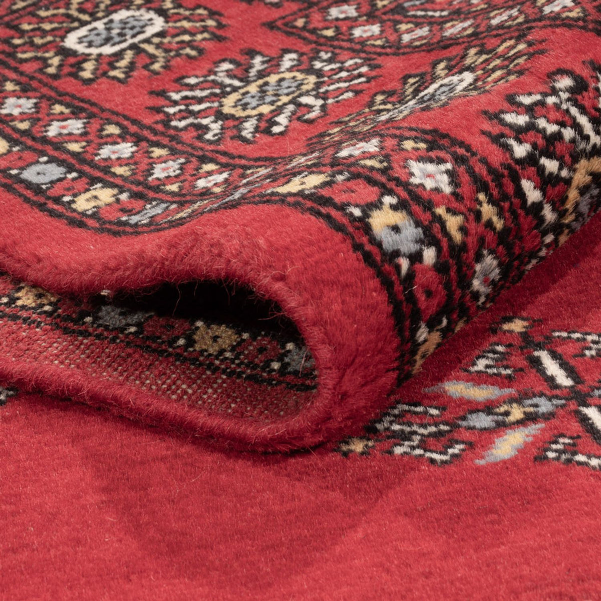 Pakistan Teppich - 208 x 140 cm - rot