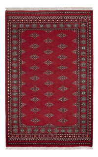 Pakistan Teppich - 217 x 139 cm - rot
