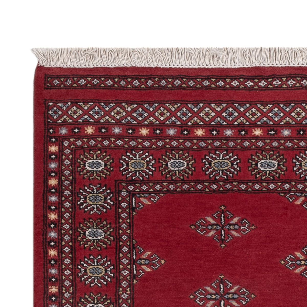 Pakistan Teppich - 217 x 139 cm - rot