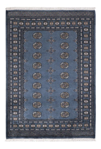 Pakistan Teppich - 198 x 140 cm - blau