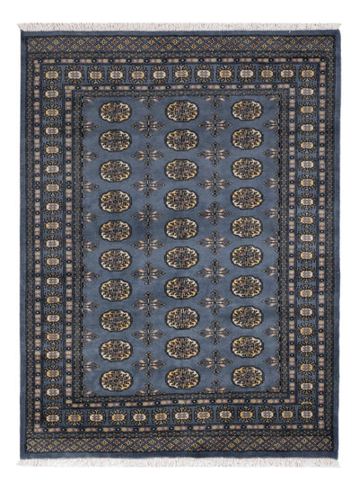 Pakistan Teppich 139x190cm - Orientteppich - blau