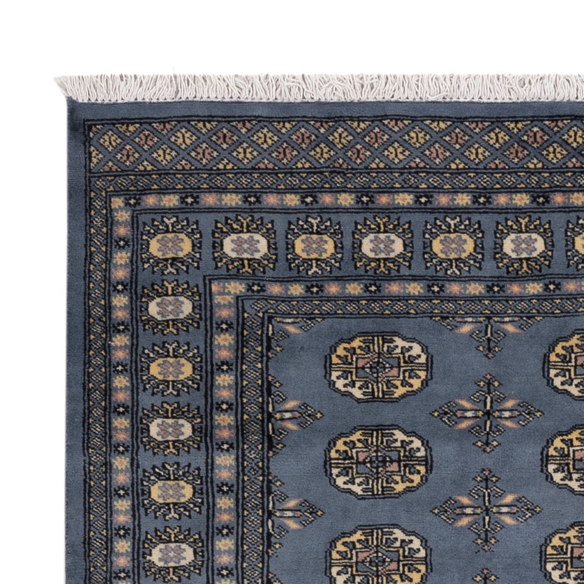 Pakistan Teppich - 190 x 139 cm - blau