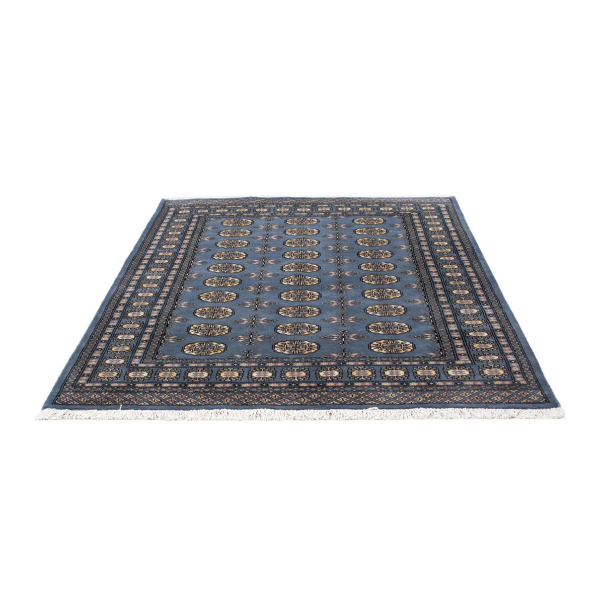 Pakistan Teppich - 190 x 139 cm - blau