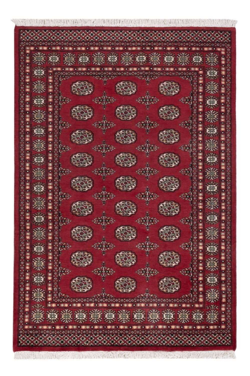 Pakistan Teppich - 204 x 139 cm - rot