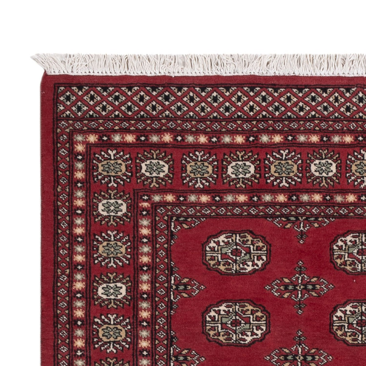 Pakistan Teppich - 204 x 139 cm - rot