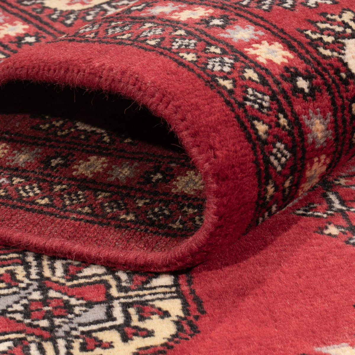 Pakistan Teppich - 197 x 139 cm - rot