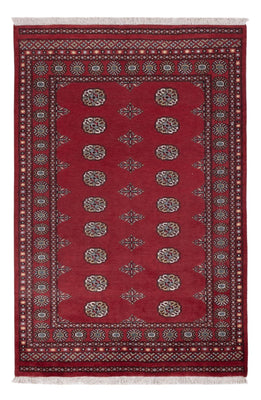 Pakistan Teppich - 213 x 139 cm - rot