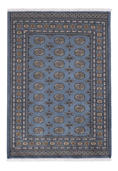 Pakistan Teppich 141x194cm - Orientteppich - blau