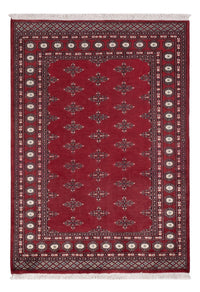 Pakistan Teppich - 195 x 140 cm - rot