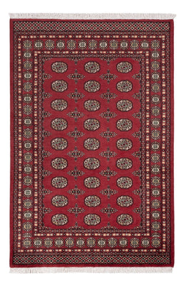 Pakistan Teppich - 210 x 139 cm - rot