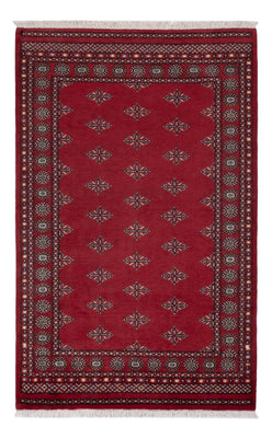 Pakistan Teppich - 218 x 140 cm - rot