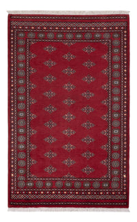 Pakistan Teppich - 218 x 140 cm - rot