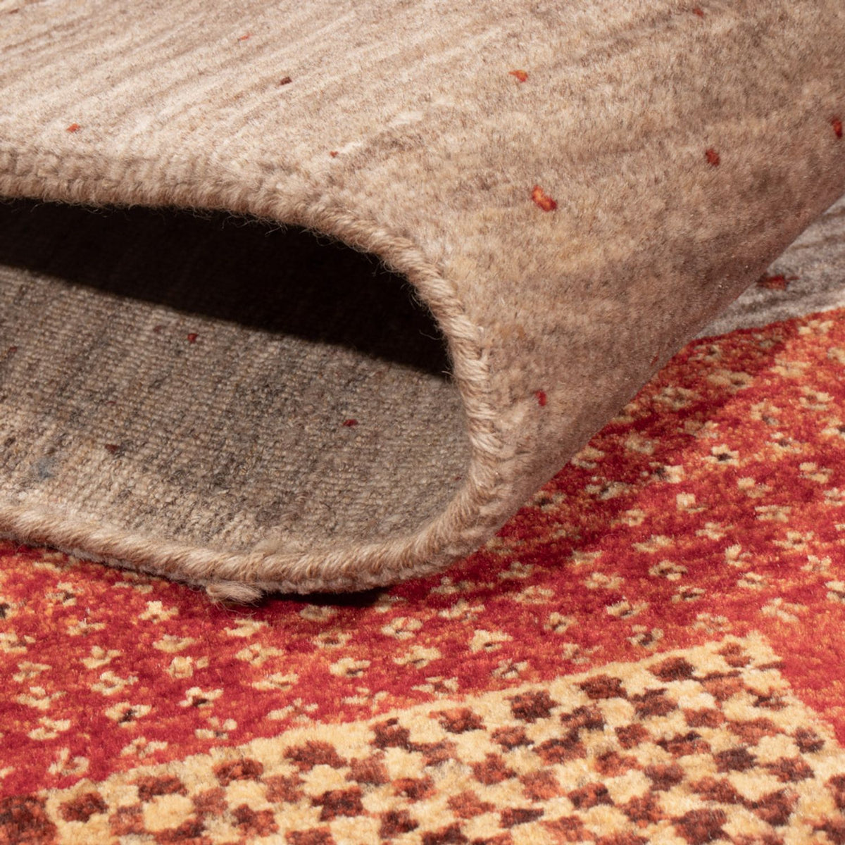 Gabbeh Teppich - Loribaft Indus - 205 x 150 cm - mehrfarbig