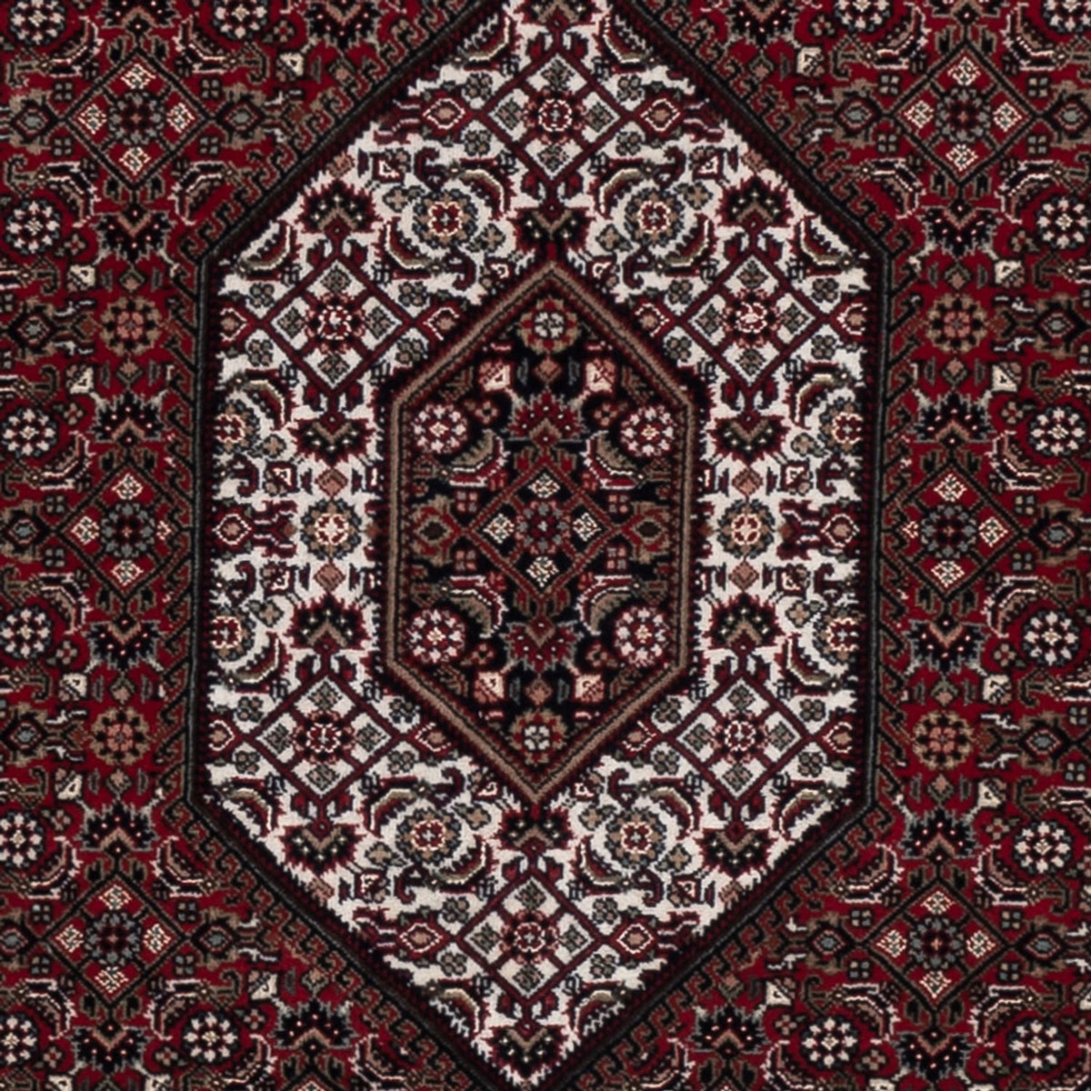 Orientteppich - Bidjar - Indus - 202 x 138 cm - dunkelbraun