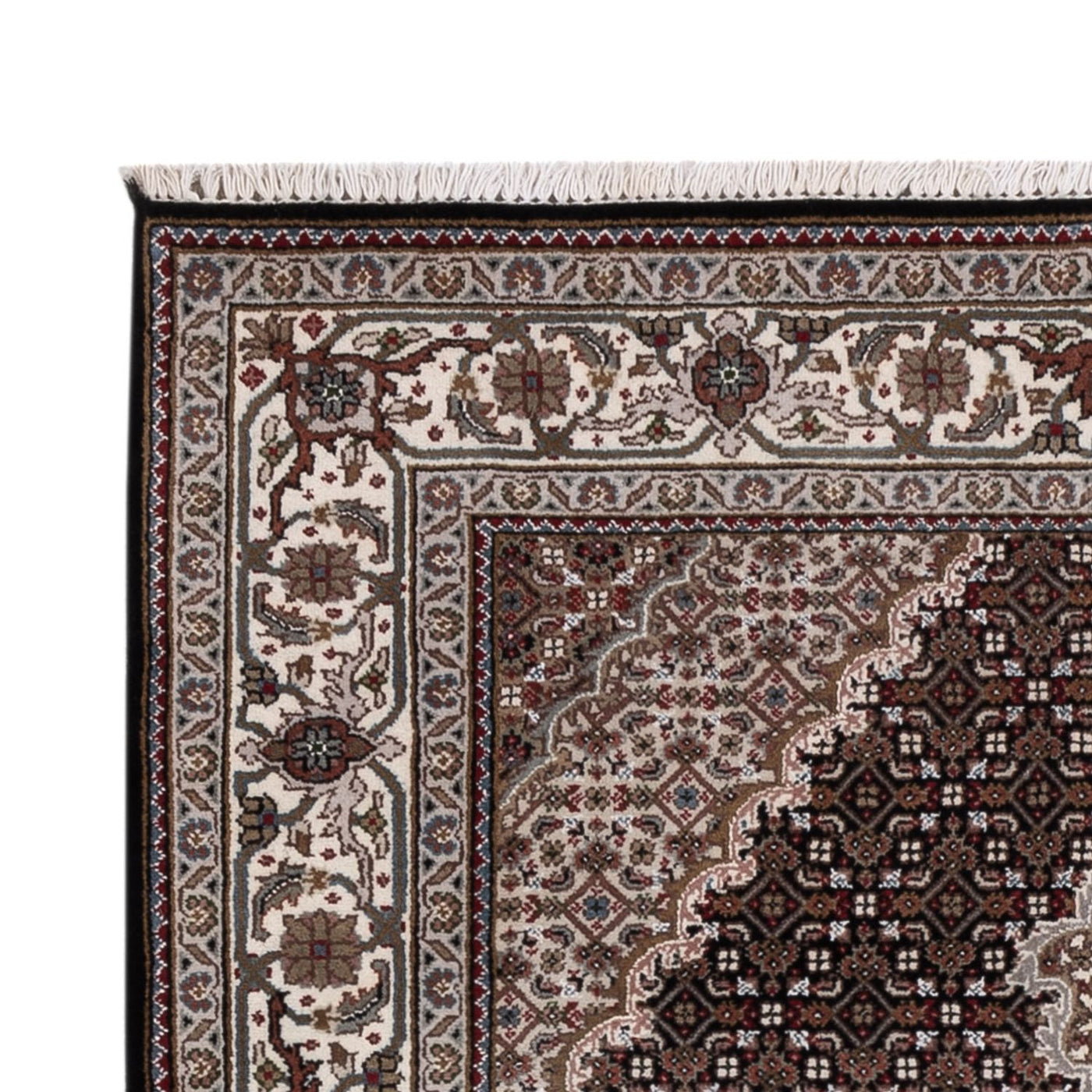 Indo Täbriz Teppich 196x141cm - Orientteppich