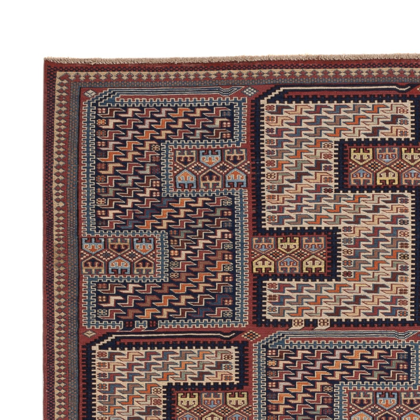 Kelim Afghan Teppich 209x166cm