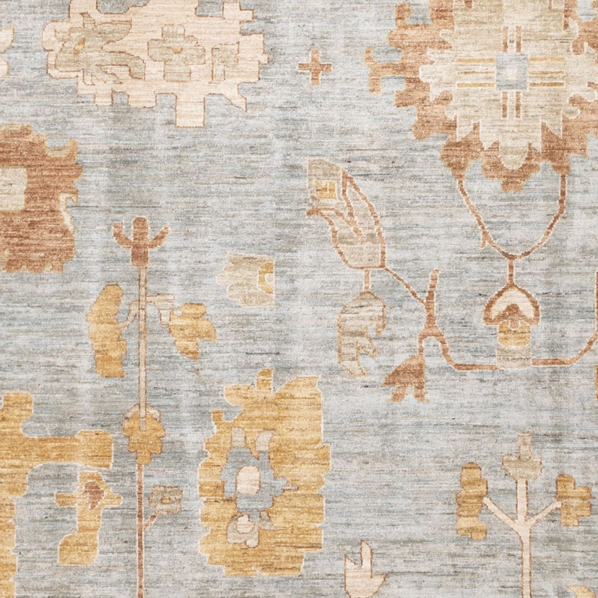 Ziegler Teppich - Usak - 348 x 246 cm - hellblau