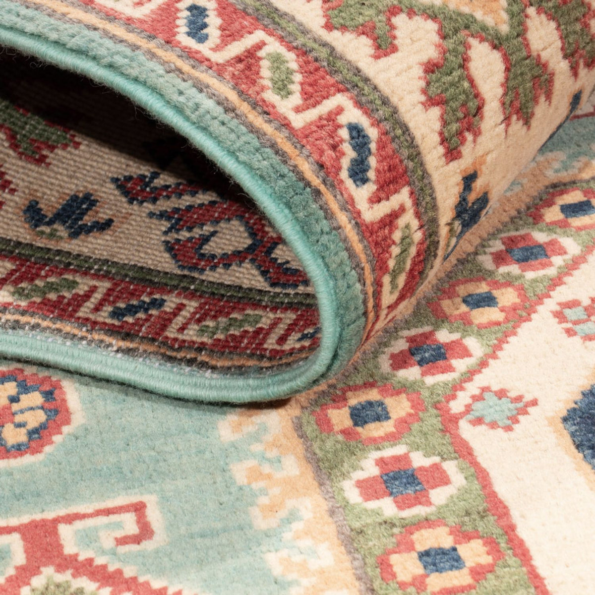 Ziegler Teppich - Kazak - 178 x 120 cm - hellblau