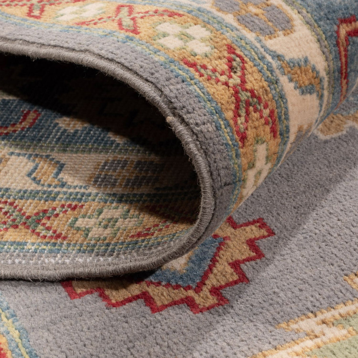 Ziegler Teppich - Kazak - 299 x 244 cm - seeblau