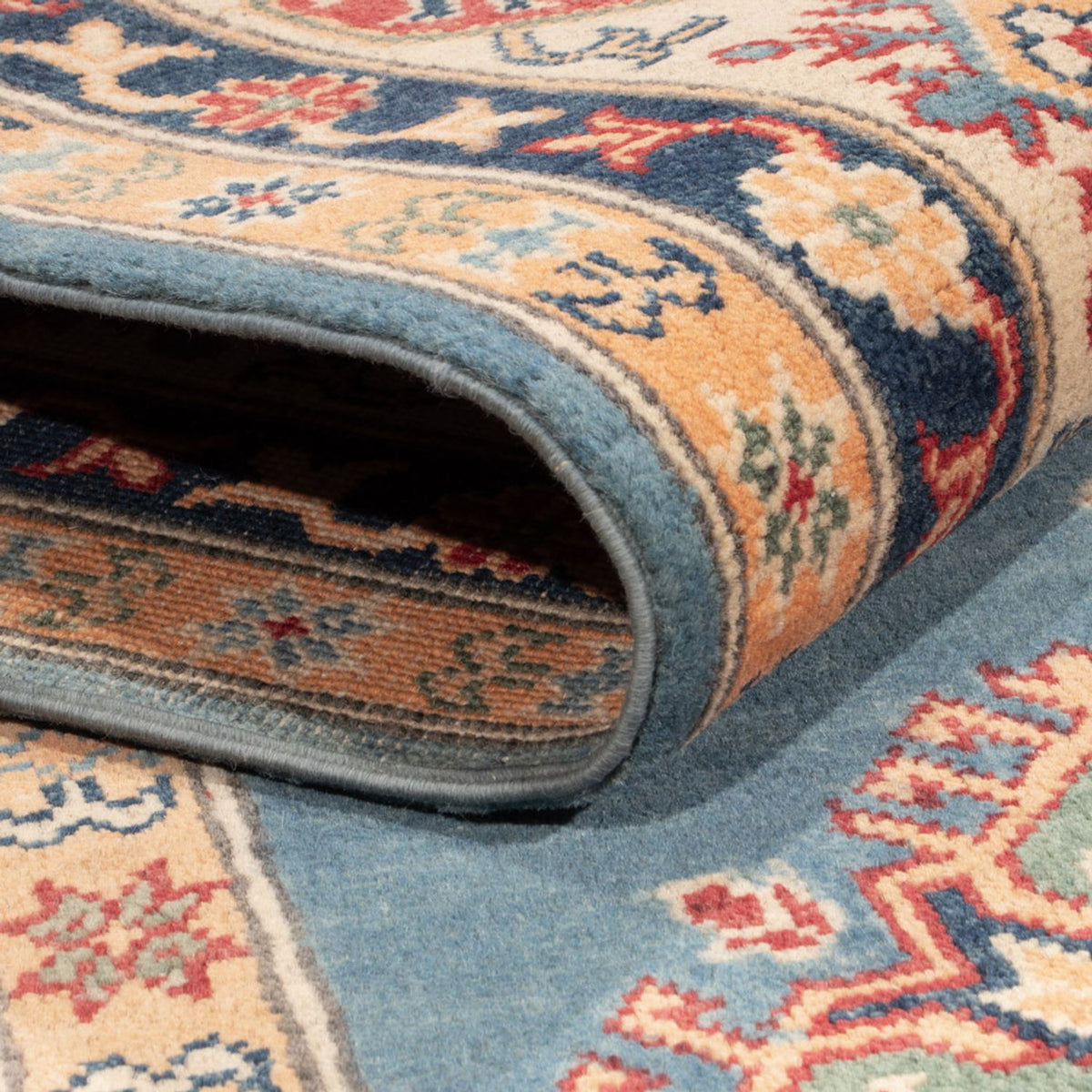 Ziegler Teppich - Kazak - 276 x 185 cm - blau