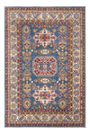 Kazak Teppich 198x296cm - Orientteppich - Rechteckig / Blau / 198 x 296 cm Rechteckig