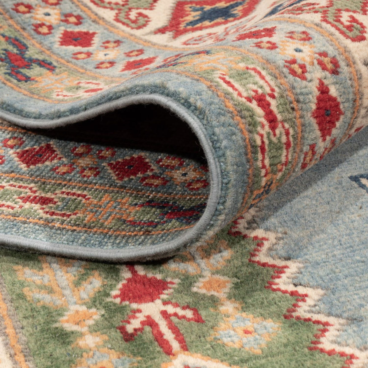 Ziegler Teppich - Kazak - 291 x 195 cm - hellblau