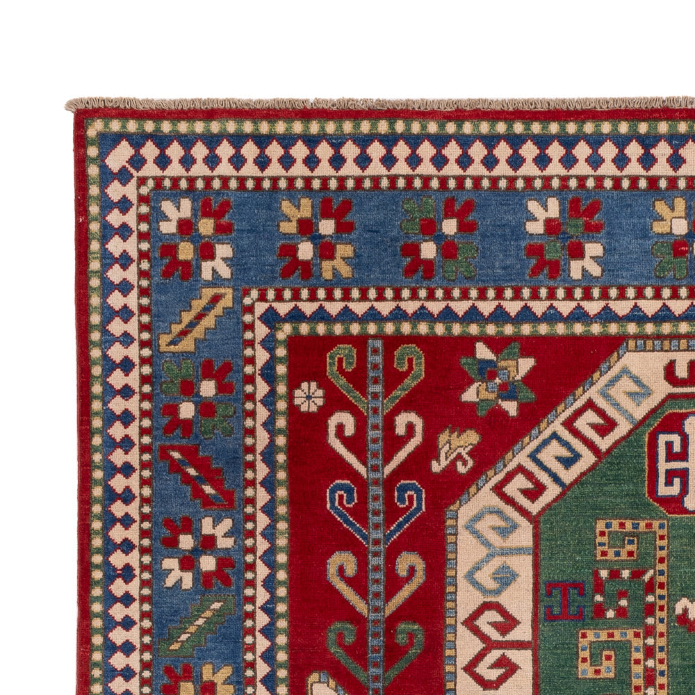 Ziegler Teppich - Kazak - 293 x 200 cm - grün