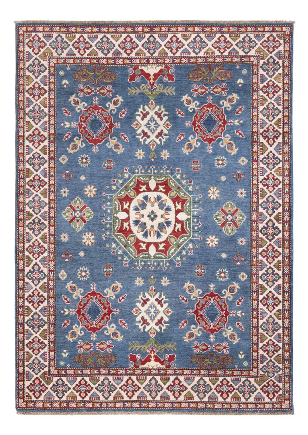 Ziegler Teppich - Kazak - 234 x 170 cm - blau