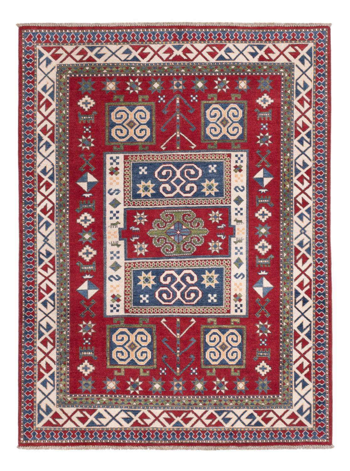 Ziegler Teppich - Kazak - 202 x 150 cm - mehrfarbig