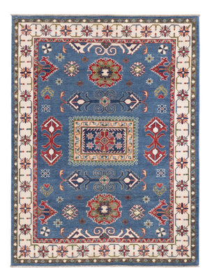 Ziegler Teppich - Kazak - 206 x 156 cm - blau