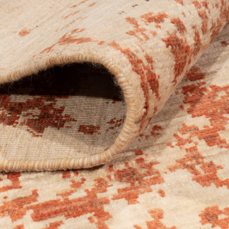 Designer Teppich - 234 x 176 cm - beige