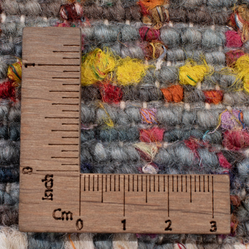 Designer Teppich - 223 x 170 cm - mehrfarbig